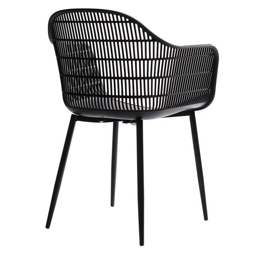 Designerskie krzesło z polipropylenu basket arm