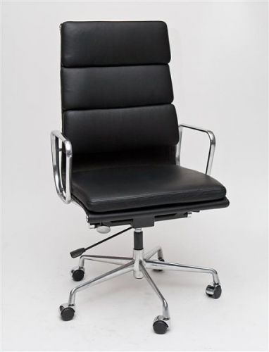 Fotel biurowy ch2191t skóra chrom