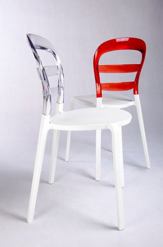 Krzesło do jadalni z tworzywa carmen