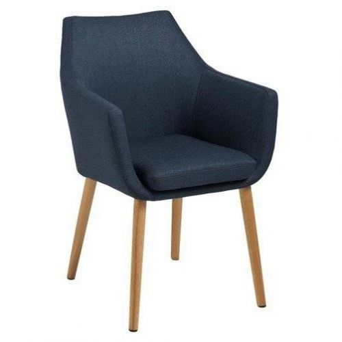 Tapicerowane krzesło z poduszką laurel tkanina