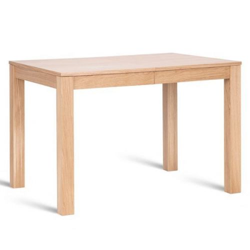 Stół rozkładany evan 110-155x80 cm okleina dąb naturalny