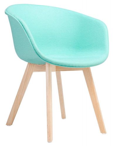 Jadalniane krzesło tapicerowane na bukowych nogach stay soft