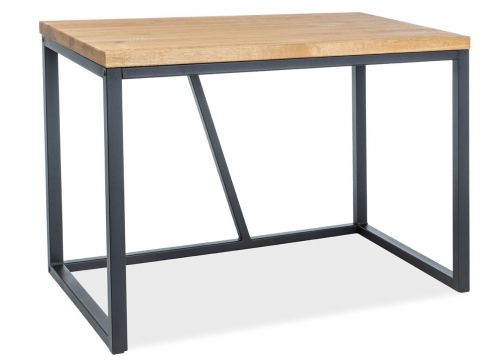 Prostokątne biurko w stylu industrialnym silvio
