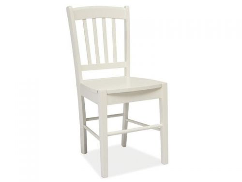 Krzesłow stylu klasycznym z drewna - dc-57 białe