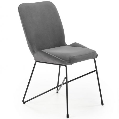 Designerskie krzesło z niskimi podłokietnikami k454