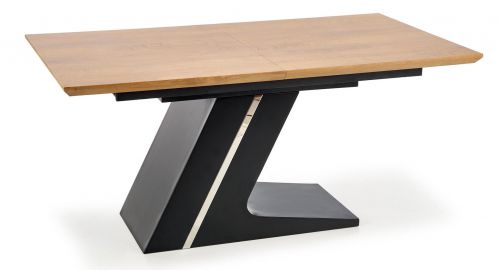 Rozkładany stół na jednej nodze w stylu industrialnym ferguson