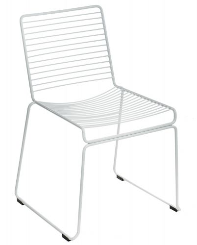 Metalowe krzesło bez podłokietników dilly