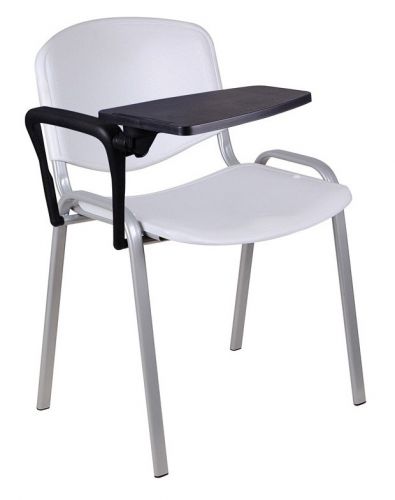 Krzesło konferencyjne z tworzywa iso nov z pulpitem