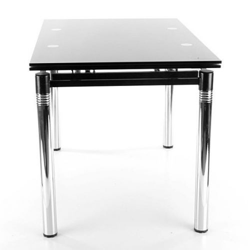Stół z blatem ze szkła hartowanego gd-018