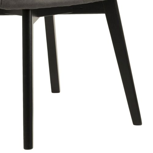 Tapicerowane krzesło z podłokietnikami na czarnych nogach lanxi olive green