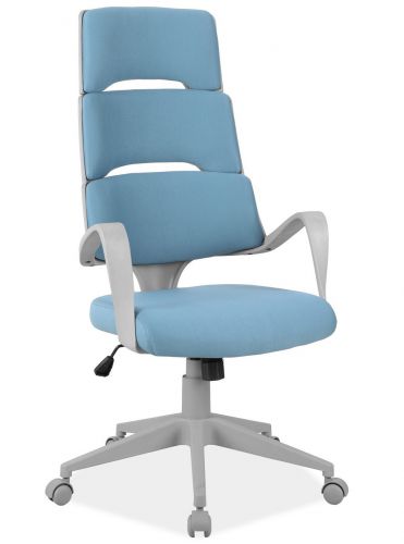 Obrotowy fotel z wysokim oparciem designerskim q-889