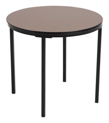 Szklany stolik pomocniczy glamour tokio 50