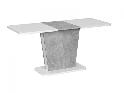 Stół nowoczesny rozkładany matowy - 110/145 cm - calipso
