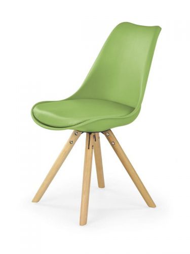 Krzesło skandynawskie z drewnianymi nogami - k2017