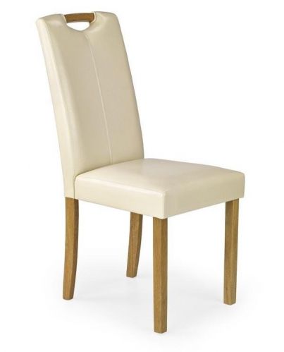 Tapicerowane krzesło z rączką caro