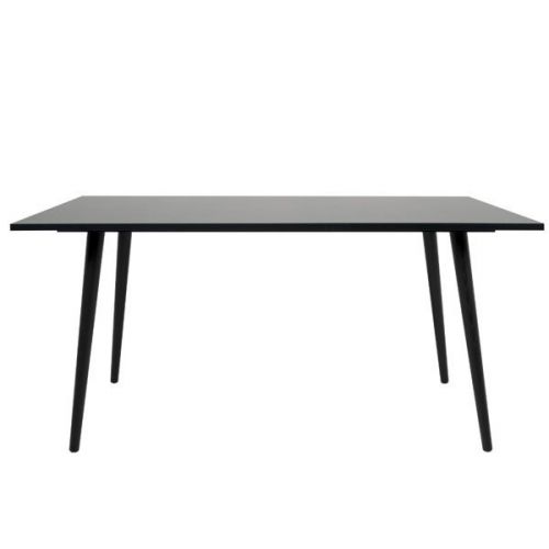 Stół vienna 160x90x75 cm, czarny mat