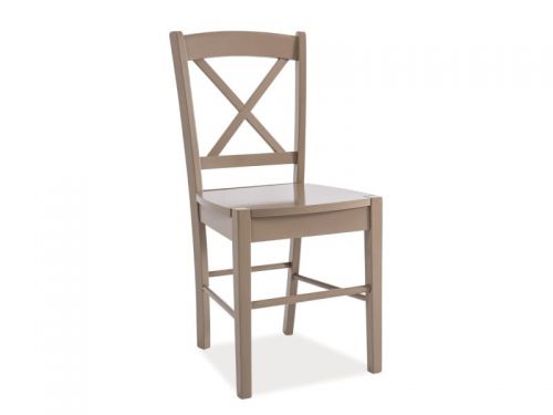 Krzesłow stylu klasycznym z drewna - dc-56 brązowe