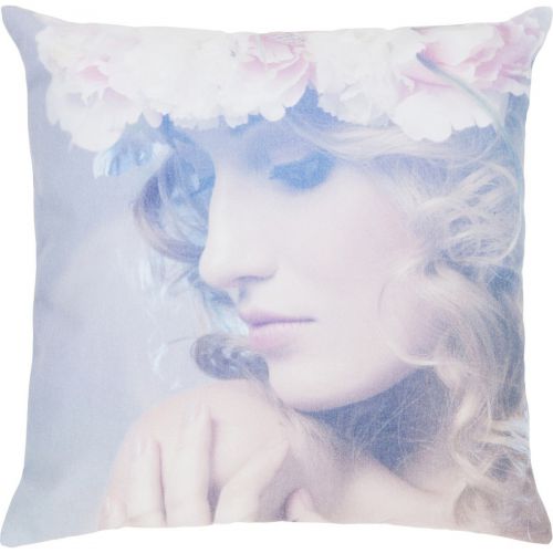 Dekoracyjna poduszka z kobiecym portretem joyce 45x45