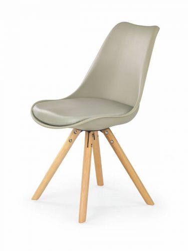 Krzesło skandynawskie z drewnianymi nogami - k2014