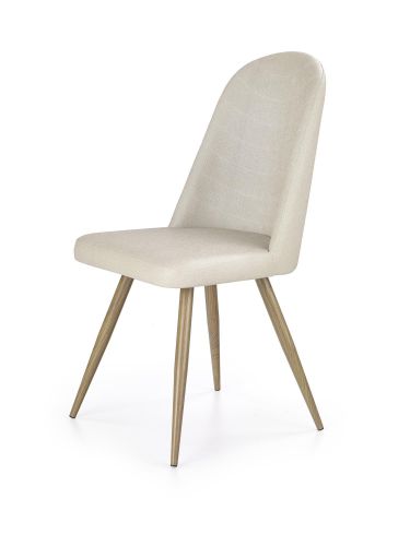 Krzesło skandynawskie z metalowymi nogami - k2142
