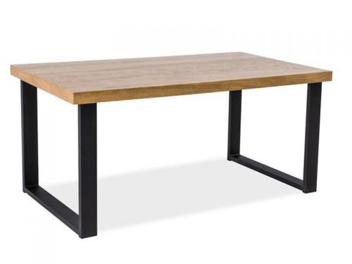 Stół w stylu industrialnym - metalowe nogi - 150 cm - terro
