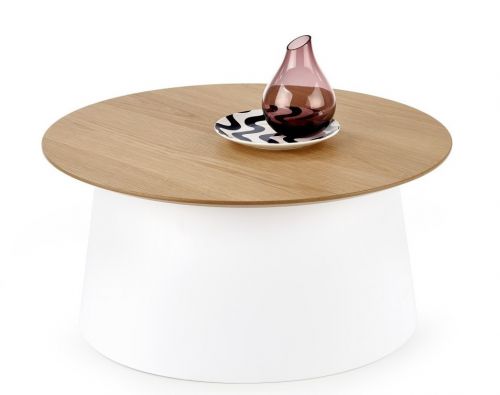 Designerski stolik na podstawie z tworzywa sztucznego azzura