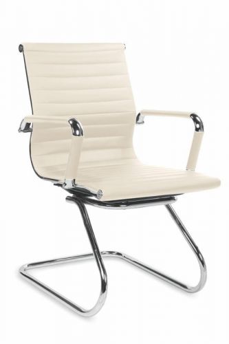 Krzesło nowoczesne z ekoskóry - stal chromowana - prestige 2