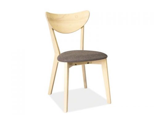 Krzesło klasyczne z drewna - siedzisko tapicerowane - dc-37