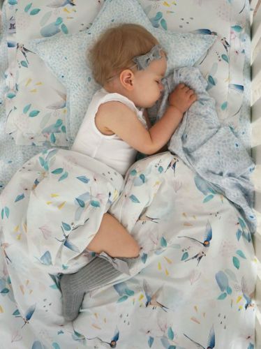 Bawełniana poduszka dziecięca w kształcie gwiazdki flakes